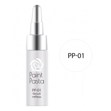 nano professional Paint Pasta - Гель-паста PP-01 белый лебедь 7мл