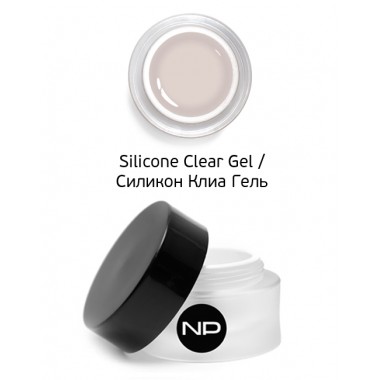 nano professional Silicone Clear Gel - Гель укрепляющий 15мл