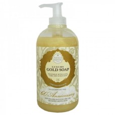 NESTI DANTE ANNIVERSARY 60th Gold Liquid Soap - Мыло Жидкое Юбилейное Золотое для Всех Типов Кожи 250мл