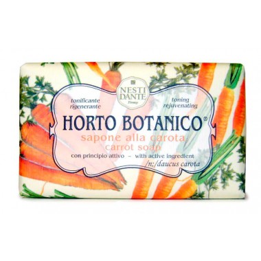 NESTI DANTE HORTO BOTANICO Carrot - Мыло Морковь (тонизирует и омолаживает) 250гр