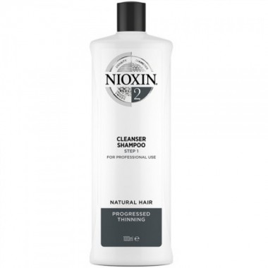 Nioxin cleanser shampoo step 1 system 2 van 4x4