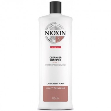 NIOXIN System 3 Cleanser - Ниоксин Очищающий Шампунь (Система 3), 1000мл