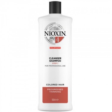 NIOXIN System 4 Cleanser - Ниоксин Очищающий Шампунь (Система 4), 1000мл