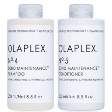 OLAPLEX No.4 + No.5 Bond Maintenance KIT - Набор "Система защиты волос" шампунь + кондиционер 250 + 250мл