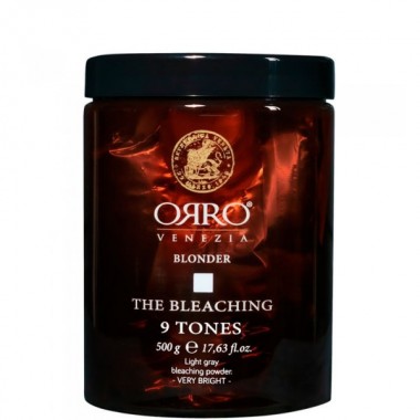 ORRO BLONDER Bleaching Powder White 9 - Пудра для отбеливания 9 тон 500мл