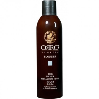 ORRO BLONDER Silver Shampoo Plus - Серебряный шампунь плюс для светлых волос 250мл