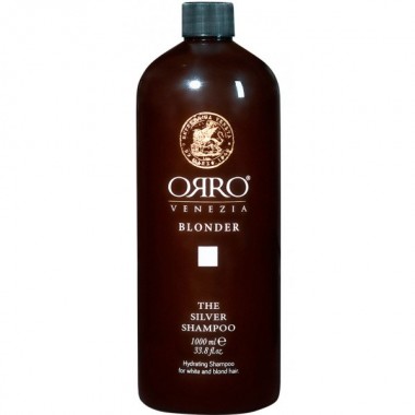 ORRO BLONDER Silver Shampoo - Серебряный шампунь для светлых волос 1000мл