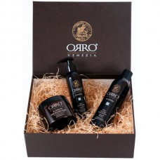 ORRO HOLIDAY SET BLONDER - Подарочный набор для Светлых волос (Шампунь + Маска + Серебрянный шёлк) 250 + 250 + 150мл