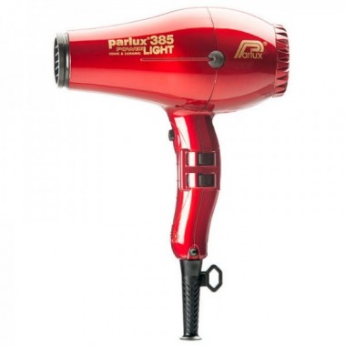 Parlux P385-красн. 385 PowerLight 2150W RED - Профессиональные фен для волос 385 ПауэрЛайт КРАСНЫЙ 2150 Вт