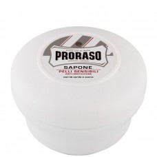 PRORASO WHITE SHAVING SOAP IN A BOWL - Мыло для бритья в чашке БЕЛОЕ 150мл