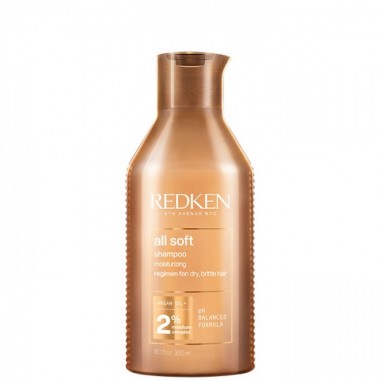 REDKEN all soft shampoo - Шампунь для питания и смягчения волос 300мл