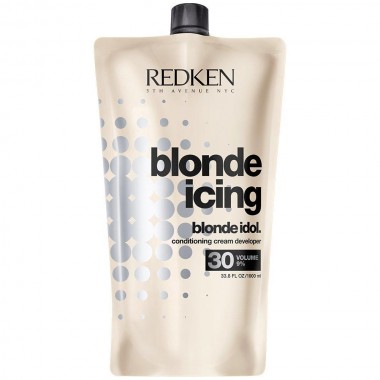 REDKEN Blonde Glam Conditioning Cream Developer 30 vol (9%) - Проявитель для осветления 9%, 1000мл