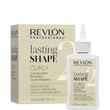 REVLON Professional lasting SHAPE Curly Lotion 2 - Лосьон для химической завивки для чувствительных волос 3 х 100мл