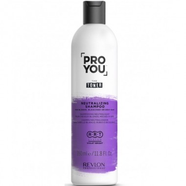 REVLON Professional PRO YOU TONER Neutralizing Shampoo - Нейтрализующий шампунь для светлых или седых волос 350мл