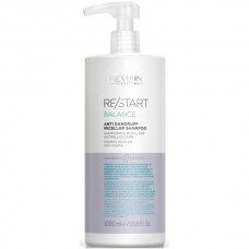 REVLON Professional RE/START BALANCE Anti-Dandruff Micellar Shampoo - Мицеллярный шампунь для кожи головы против перхоти и шелушений 1000мл