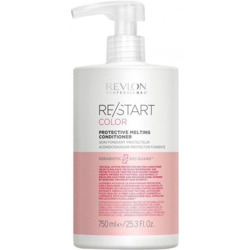 Protective COLOR окрашенных для RE/START волос - Micellar Shampoo REVLON Мицеллярный 1000мл Professional шампунь