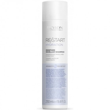 REVLON Professional RE/START HYDRATION Moisture Micellar Shampoo - Мицеллярный шампунь для нормальных и сухих волос 250мл
