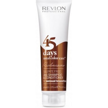 REVLON Professional REVLONISSIMO Color Care Shampoo & Conditioner Sensual Brunettes - Шампунь-кондиционер для шоколадных оттенков 275мл