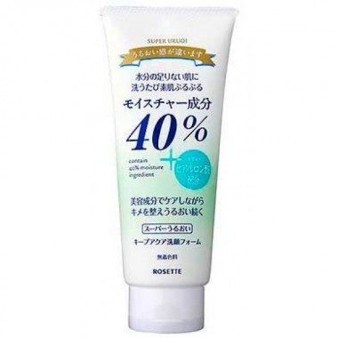 ROSETTE 40% Hyaluronic acid wash foam - Пенка для умывания с ГИАЛУРОНОВОЙ КИСЛОТОЙ 168гр