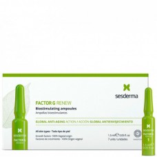 Sesderma FACTOR G RENEW Biostimulating ampoules - Средство в ампулах Биостимулирующее 7 х 1,5мл