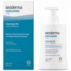 Sesderma HIDRADERM HYAL Cleansing milk - Молочко очищающее для лица с гиалуроновой кислотой 200мл