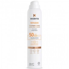 Sesderma REPASKIN Transparent body spray SPF50 - Солнцезащитный прозрачный спрей СЗФ50, 200мл