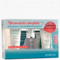 Sesderma SALISES Antiacne pack - Набор «Анти-акне» 50 + 50 + 30 + 3мл + 2гр