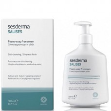 Sesderma SALISES Foamy soap free cream - Крем пенящийся для умывания 300мл
