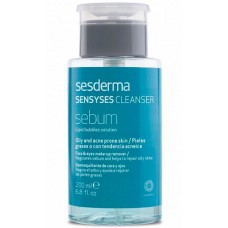 Sesderma SENSYSES CLEANSER Sebum - Липосомальный лосьон для снятия макияжа для жирной и склонной к акне кожи 200мл