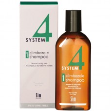 Sim SENSITIVE SYSTEM 4 Climbazole Shampoo 1 - Шампунь №1 для нормальной и жирной кожи головы 215мл