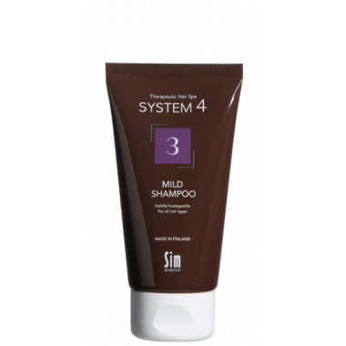 Sim SENSITIVE SYSTEM 4 Mild Shampoo 3 - Шампунь №3 для профилактического применения для всех типов волос 75мл