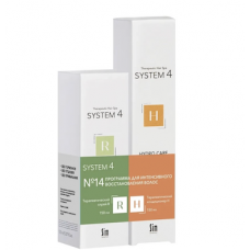 SIM SENSITIVE SYSTEM 4 SET №14 STANDART - Программа №14 для интенсивного восстановления волос Стандарт (Спрей + Бальзам-кондиционер) 150 + 150мл