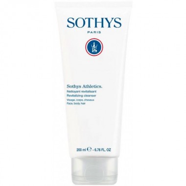 SOTHYS Athletics Revital cleanser 3 in 1 - Ревитализирующий гель для волос, лица и тела 3-в-1, 200мл