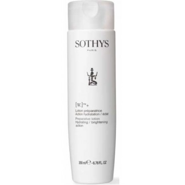 SOTHYS [W.]™+ Preparative brightening lotion - Интенсивный увлажняющий осветляющий лосьон-актив 200мл
