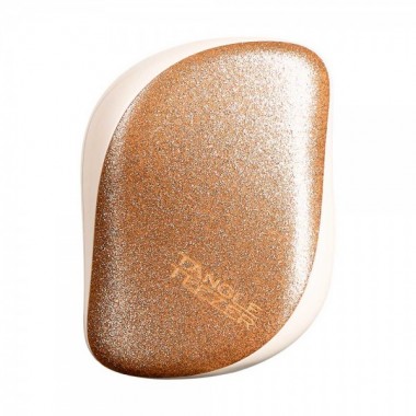 TANGLE TEEZER Compact Styler GOLD STARLIGHT - Щетка для волос компактная ЗОЛОТОЙ 90 х 68 х 50мм