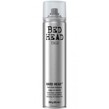 TIGI Bed Head HARD HEAD™ Hard Hold Hairspray - Лак для суперсильной фиксации 385мл