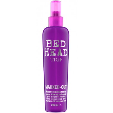 TIGI Bed Head MAXXED OUT™ Massive Hold Hairspray - Cпрей для сильной фиксации и блеска волос 236мл