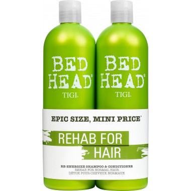 TIGI Bed Head urban anti+dotes™ RE-ENERGIZE Tweens - Шампунь + Кондиционер для нормальных волос уровень 1, 2 х 750мл