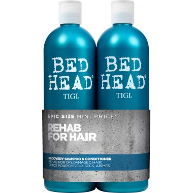 TIGI Bed Head urban anti+dotes™ RECOVERY Tweens - Шампунь + Кондиционер для поврежденных волос уровень 2, 2 х 750мл