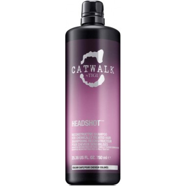 TIGI Catwalk HEADSHOT Reconstructive Shampoo - Шампунь для восстановления поврежденных волос 750мл