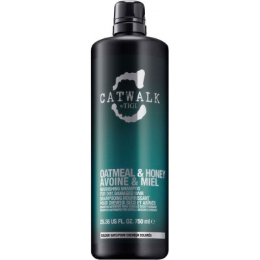 TIGI Catwalk OATMEAL & HONEY Nourishing Shampoo - Шампунь для питания сухих и ломких волос 750мл