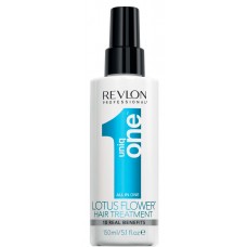 Uniq One HAIR TREATMENT LOTUS FLOWER Spray - Несмываемая маска-спрей с ароматом Лотоса 150мл